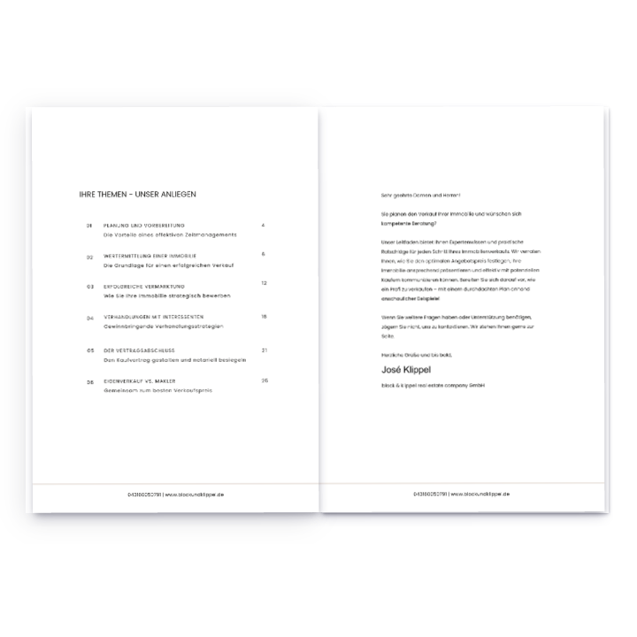 Gratis Ratgeber: Immobilie privat verkaufen