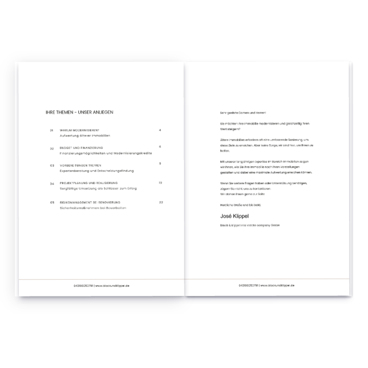 Gratis Ratgeber: Wie Sie Ihre Immobilie richtig sanieren