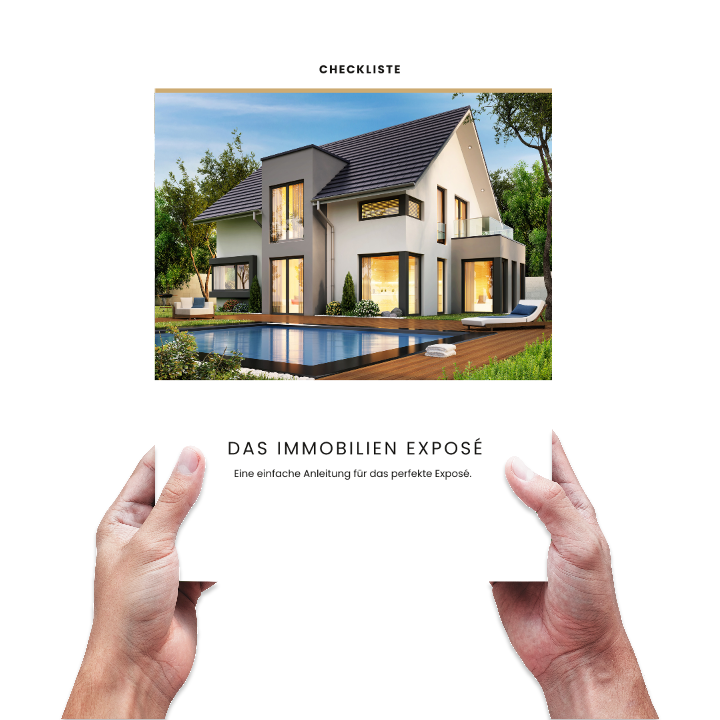 Gratis Checkliste: Das muss ins Exposé