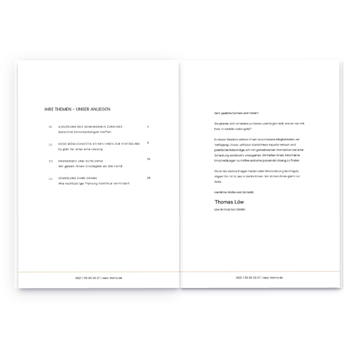 Gratis Ratgeber: Scheidungsimmobilien