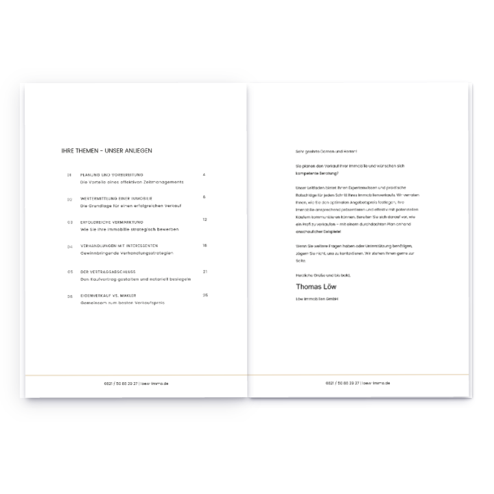 Gratis Ratgeber: Immobilie privat verkaufen